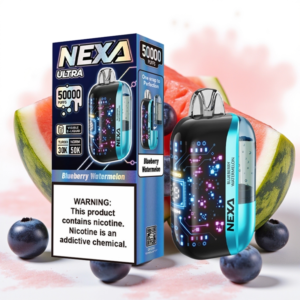 NEXA Ultra 50000 Blåbær Vannmelon 20ml 5%