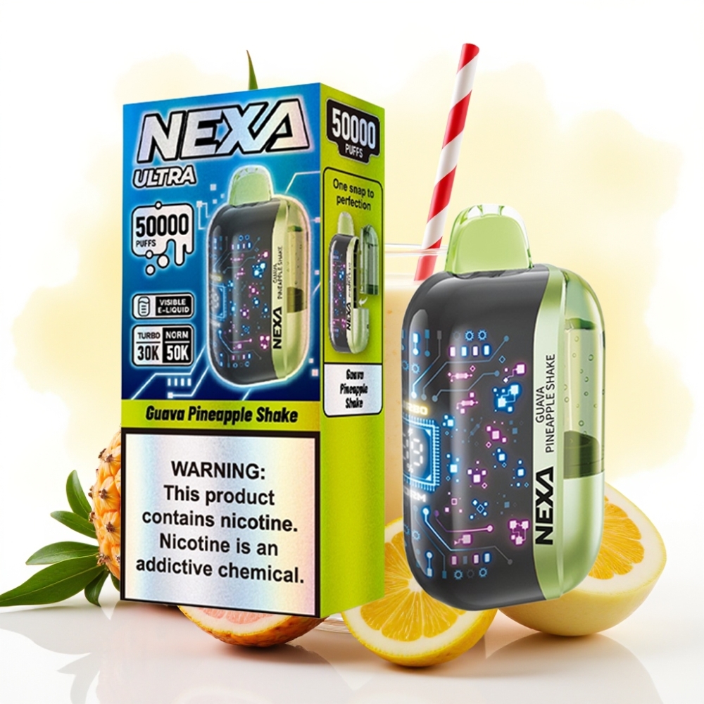 NEXA Ultra 50000 Puffs 20ml Guava Ananas Shake