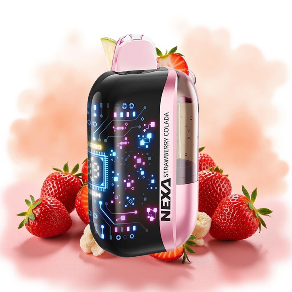 NEXA Ultra 50000 Puffs 20ml Jordbær Colada
