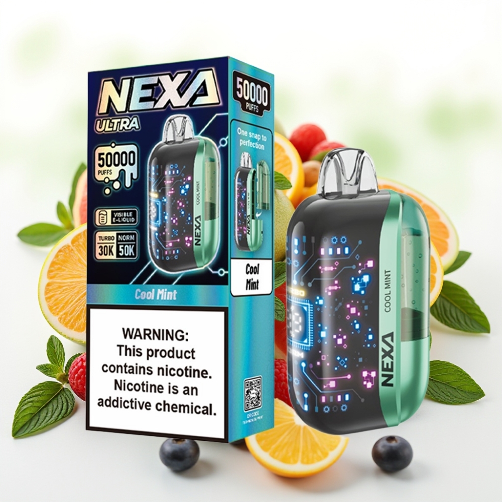 NEXA Ultra 50000 Puffs 20ml Kjølig Mynte