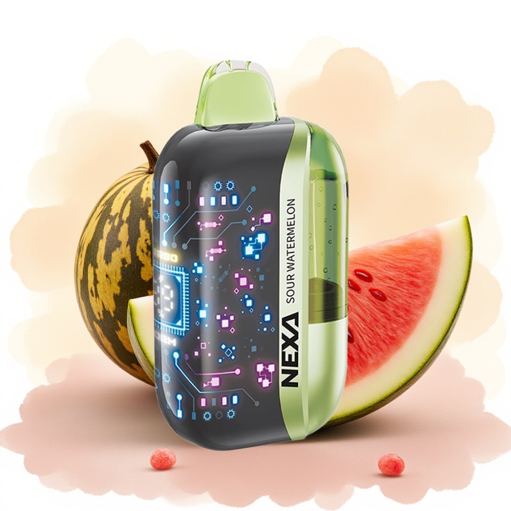 NEXA Ultra 50000 Puffs 20ml Sur Sitronmelon