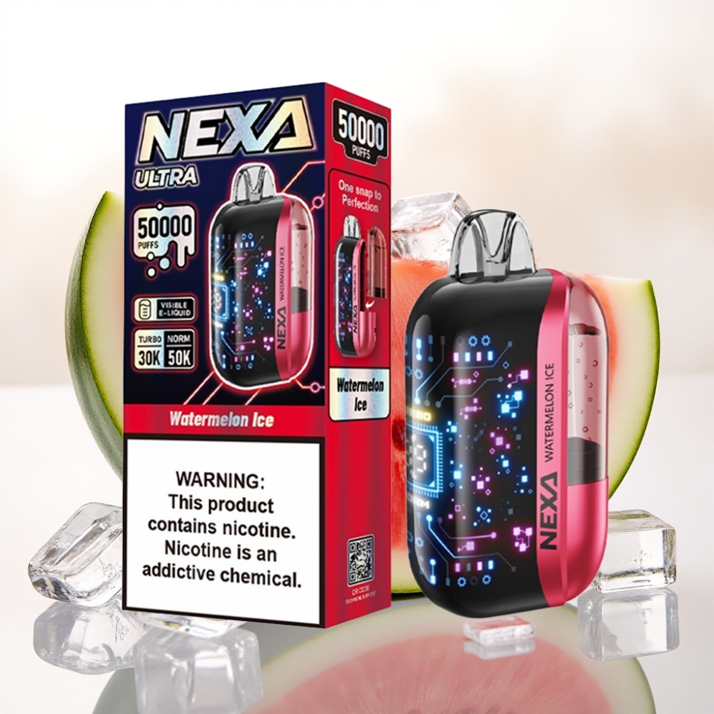 NEXA Ultra 50000 Puffs 20ml Vannmelon Is