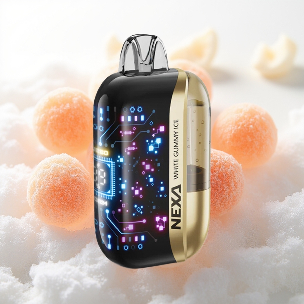 NEXA Ultra 50000 Puffs 5% Nikotin Hvit Gummy Is