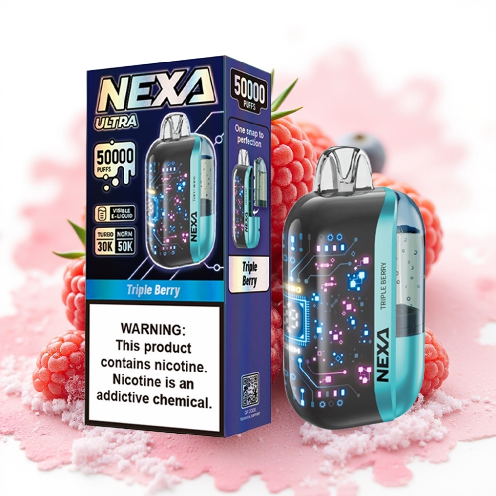 NEXA Ultra 50K 50000 Puffs 20ml Triple Bær