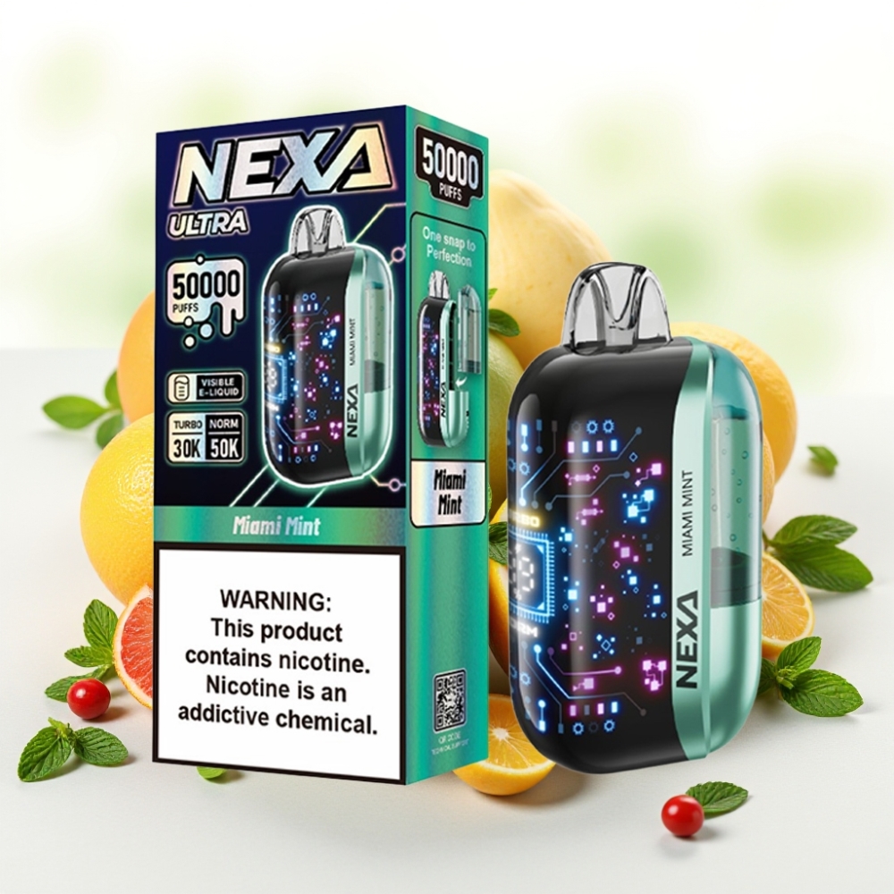 NEXA Ultra 50K 50000 Puffs 5% Miami Mynte