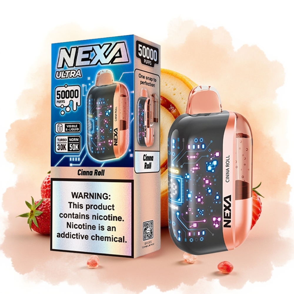 NEXA Ultra 50K 50000 Puffs 5% Nikotin Kanelbolle