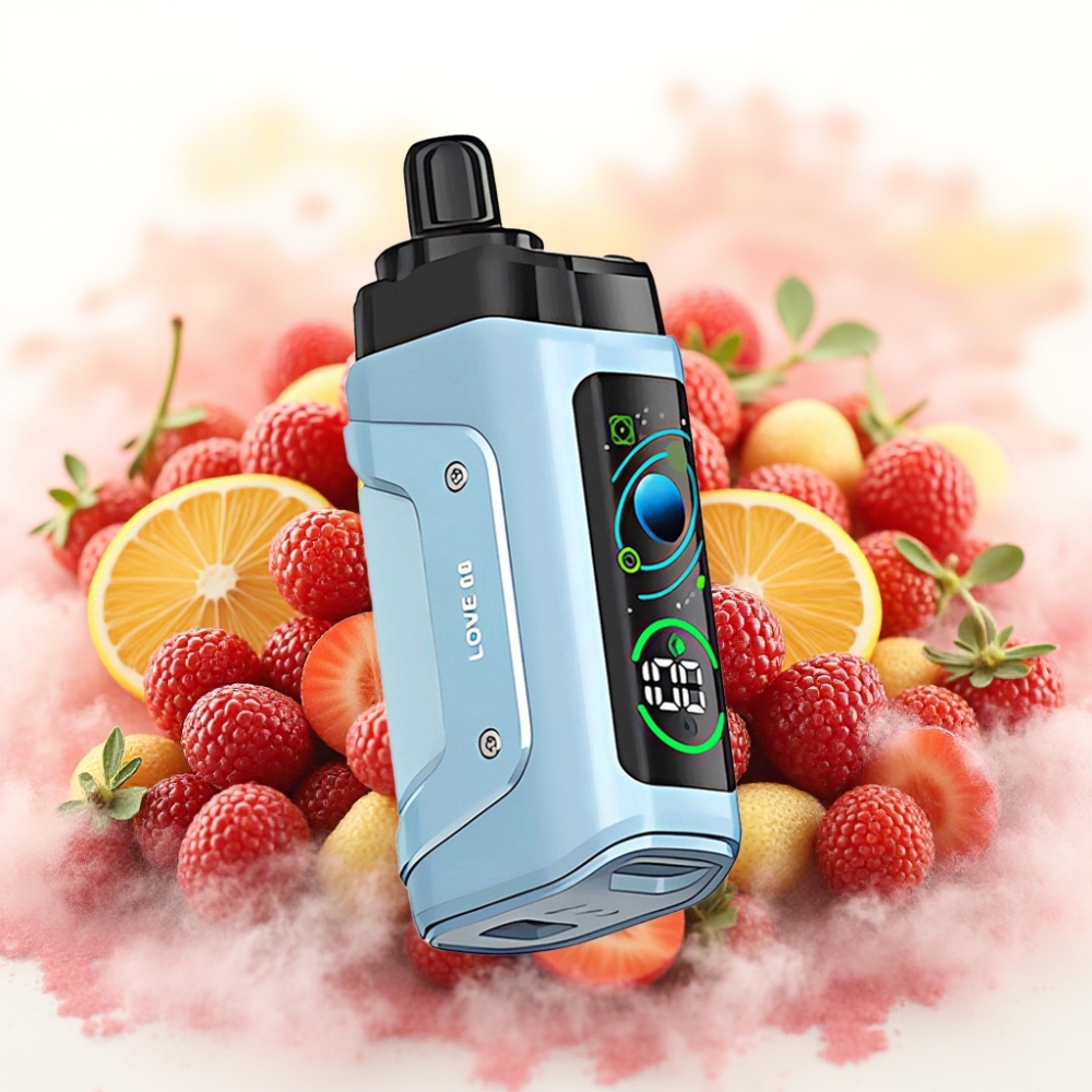 Razz Bar 45000 Puffs 1.0 Ohm Mesh Kjærlighet 66