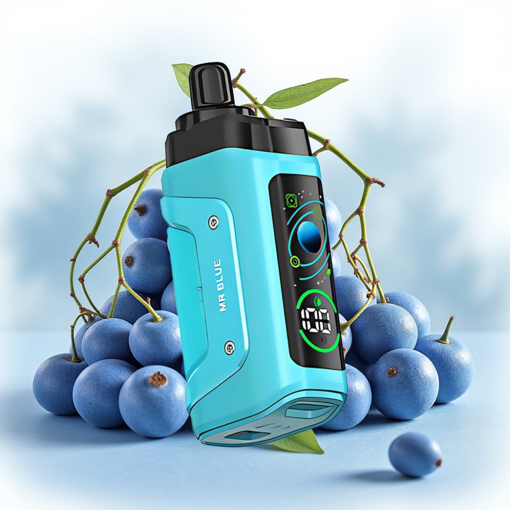 Razz Bar 45000 Puffs 1.0 Ohm Mr Blå