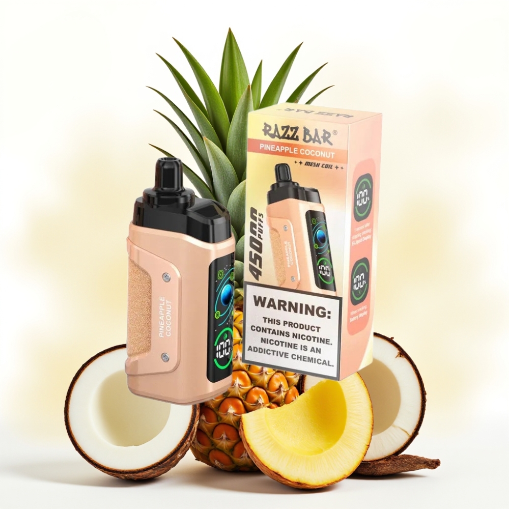 Razz Bar 45000 Puffs 20 mg/ml Ananas Kokos