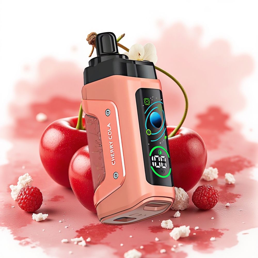 Razz Bar 45000 Puffs Justerbar Luftstrøm Kirsebær Cola