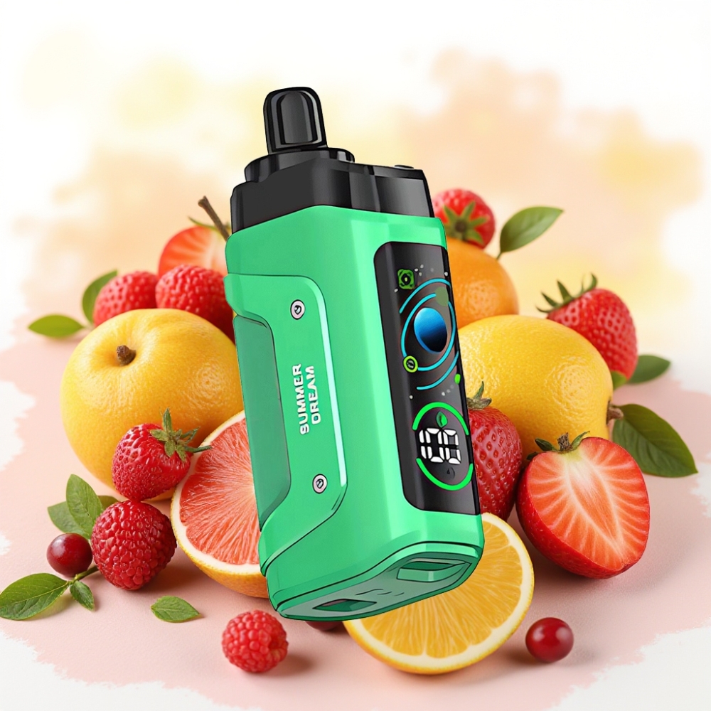 Razz Bar 45000 Puffs Justerbar Luftstrøm Sommerdrøm