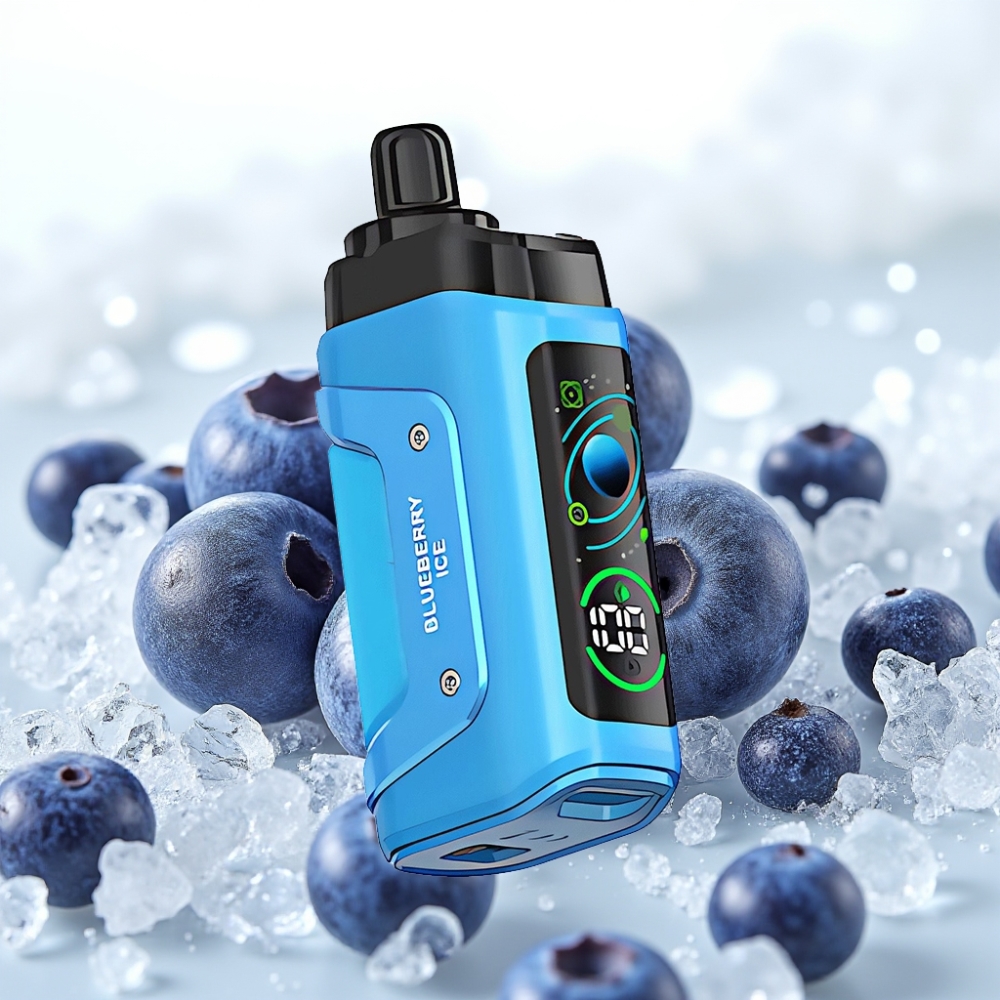 Razz Bar 45000 Puffs Type-C Blåbær Is