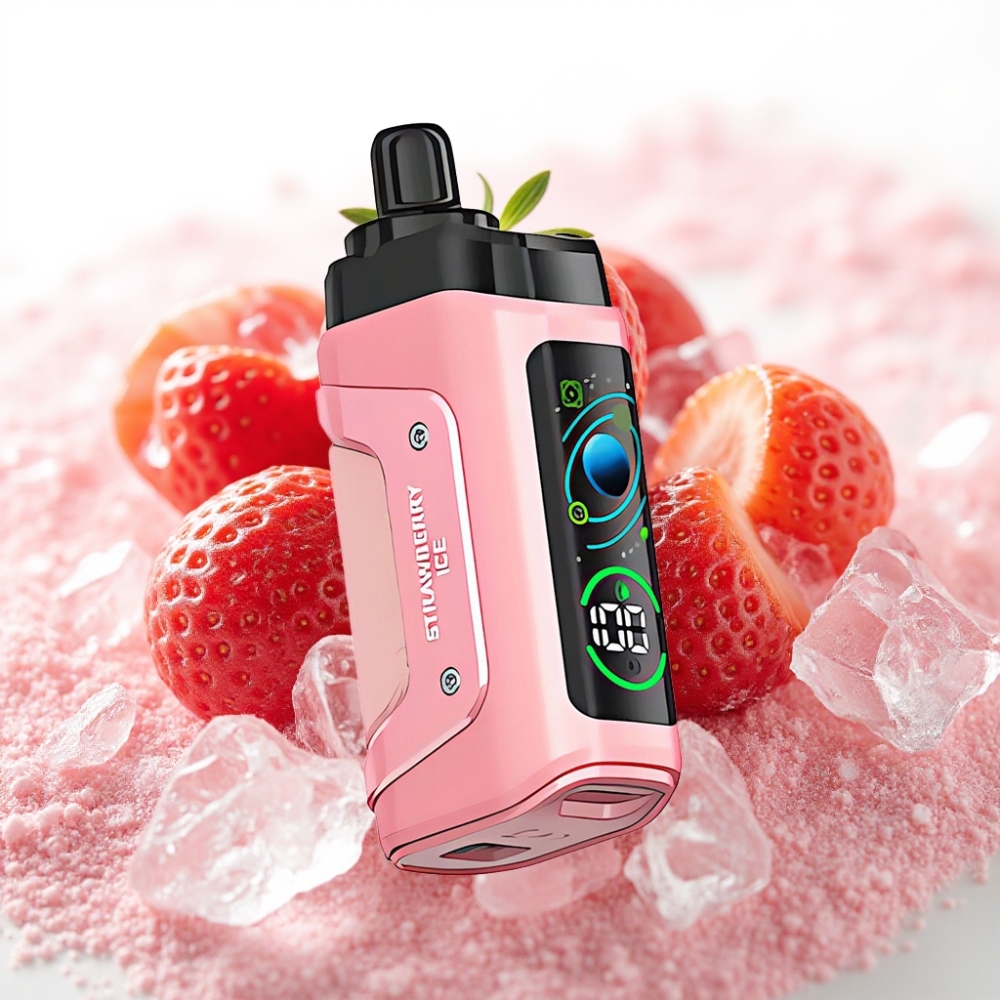 Razz Bar 45000 Puffs Type-C Jordbær Is