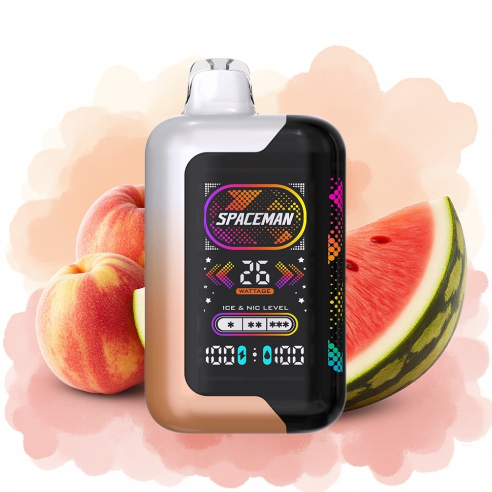 SMOK Spaceman SP40000 0% Nikotin 20ml Juicy Peach Watermelon