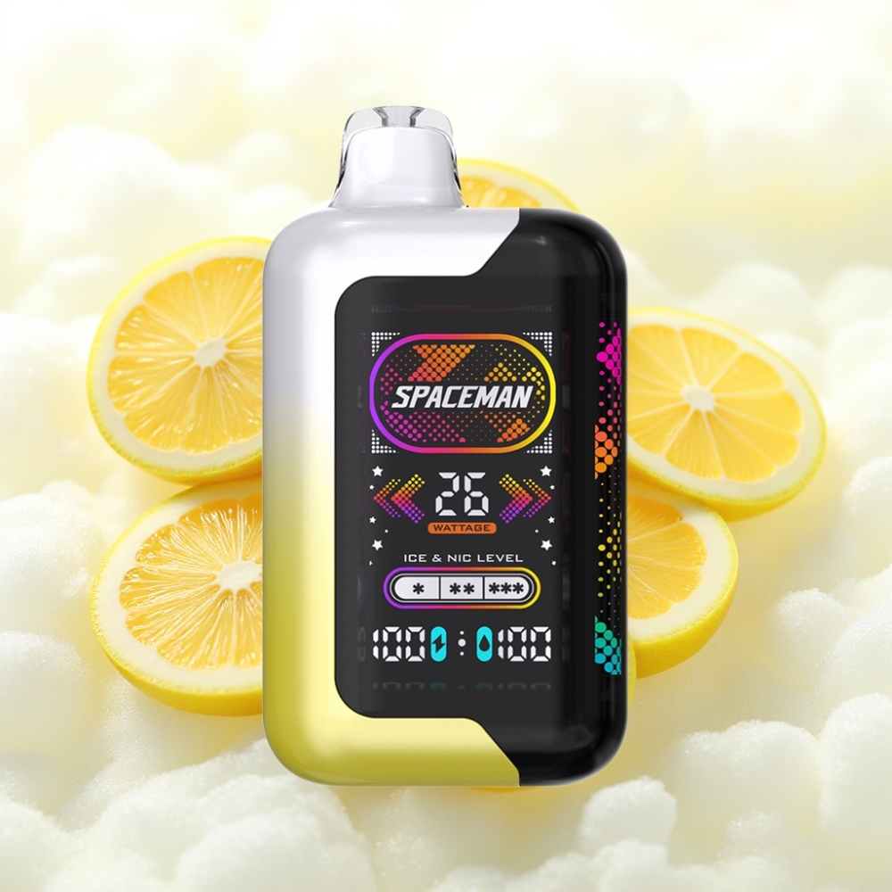 SMOK Spaceman SP40000 0% Nikotin 20ml Lemon Pop Engangs-vape