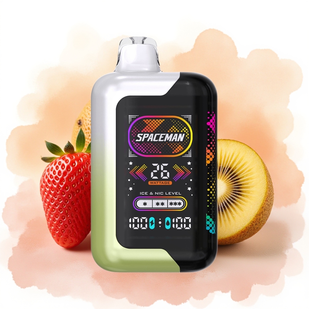 SMOK Spaceman SP40000 0% Nikotin Jordbær Kiwi 20ml