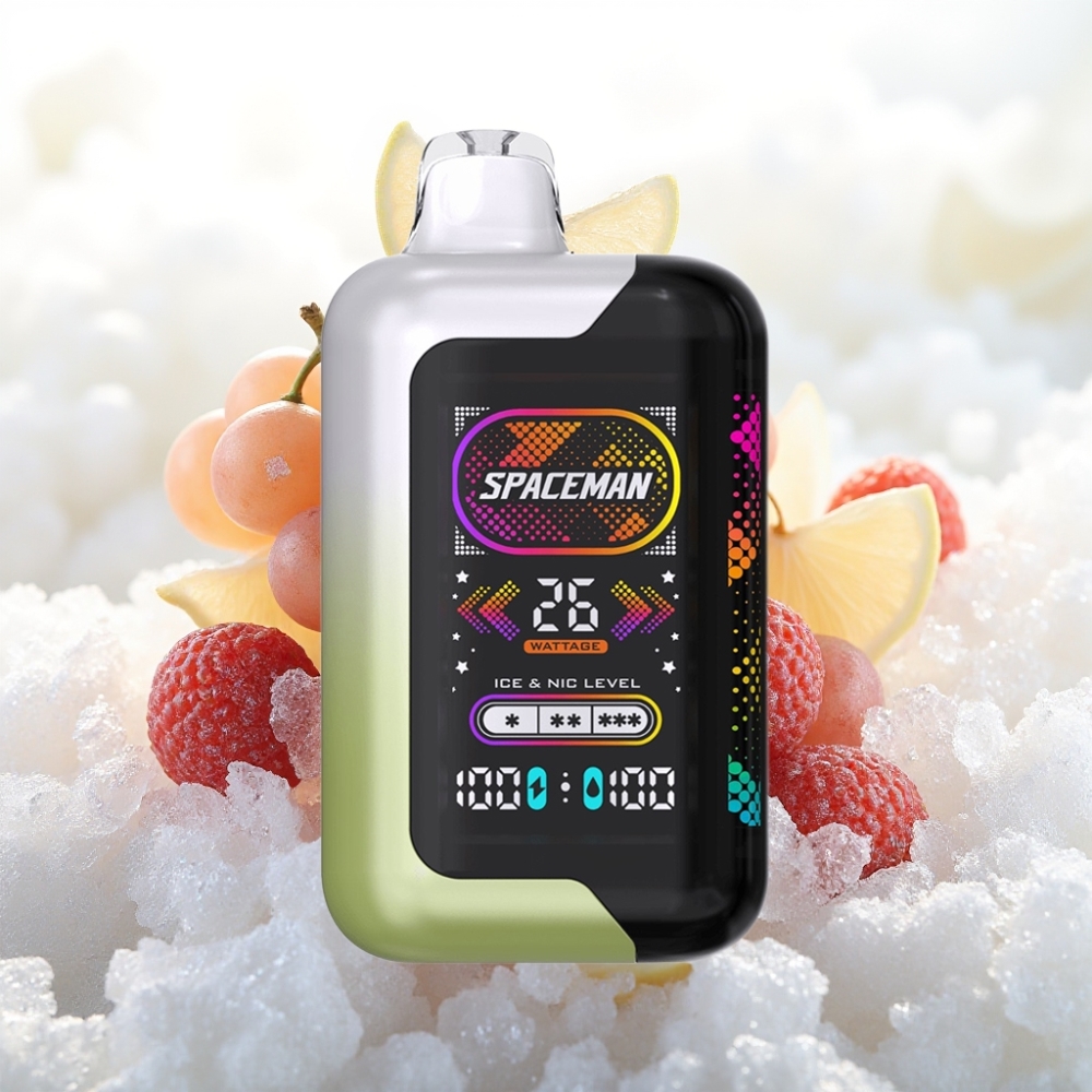 SMOK Spaceman SP40000 0mg Hvit Druesmak Is