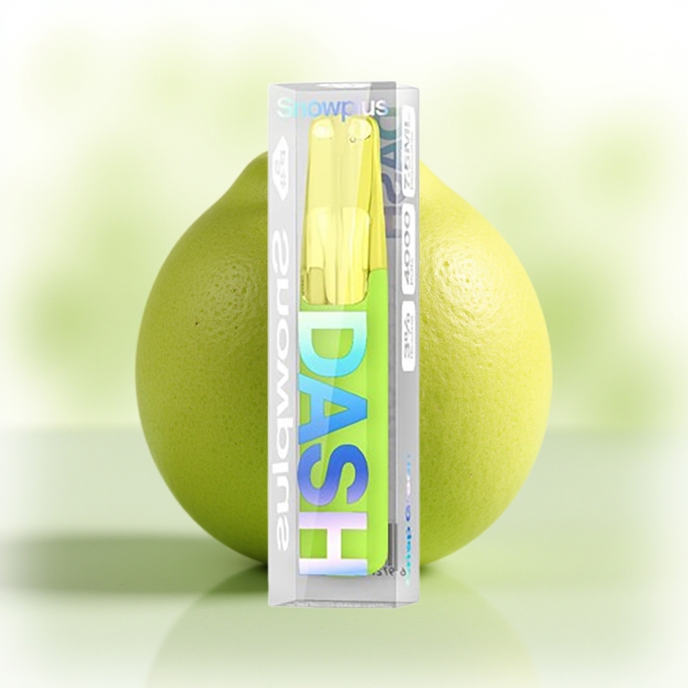 Snowplus Dash 4000 Puffs 7.5 ml Frisk Grønn