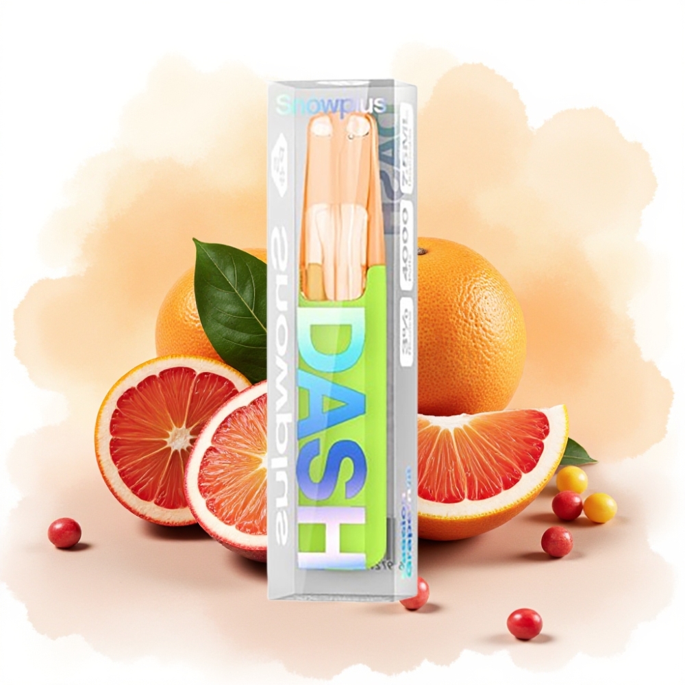 Snowplus Dash 4000 Puffs 7.5 ml Passionsgrapefrukt