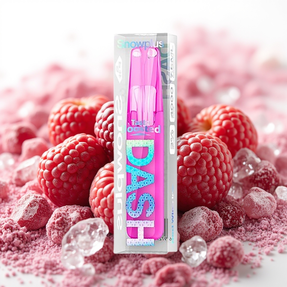 Snowplus Dash 4000 Puffs 7,5 ml Rødvin Is