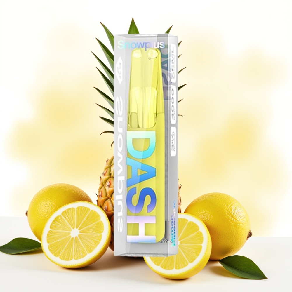 Snowplus Dash 4000 Puffs 7.5 ml Sitron Ananas