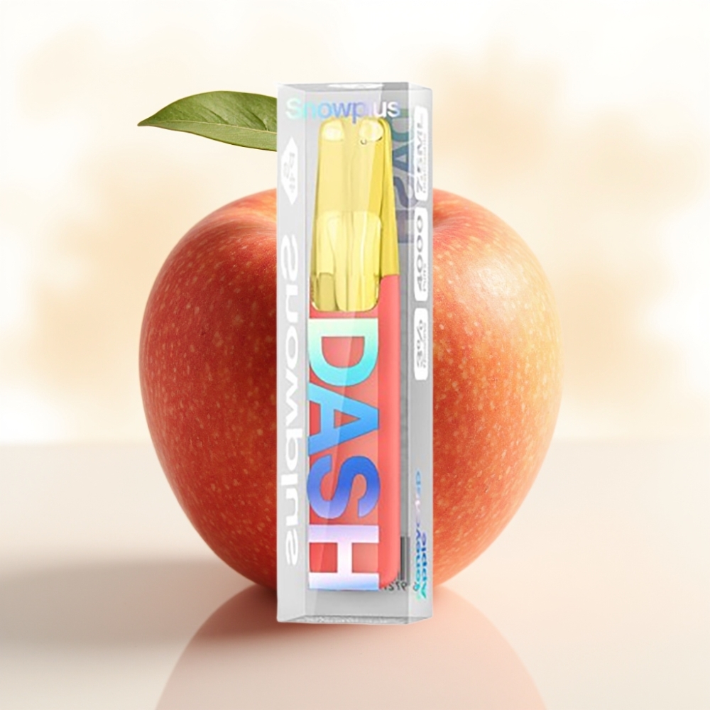 Snowplus Dash 4000 Puffs Keramisk 530 mAh Honningkrisp Eple