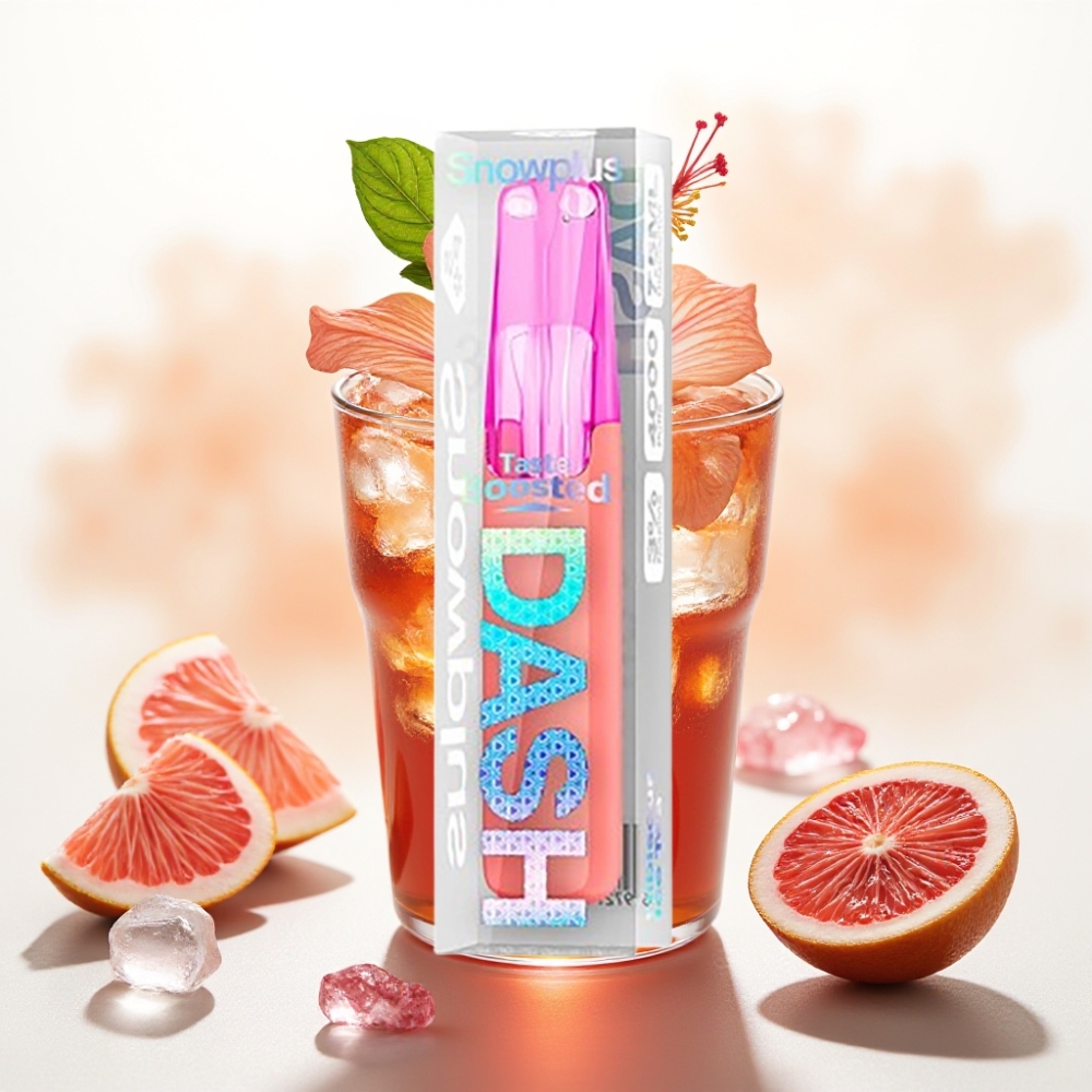 Snowplus Dash 4000 Puffs Keramisk 7,5 ml Hibiscus Isete