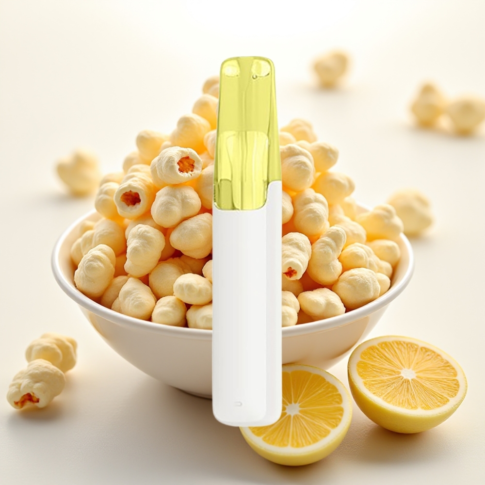 Snowplus Dash 4000 Puffs Keramisk 7,5 ml Vaniljepopkorn