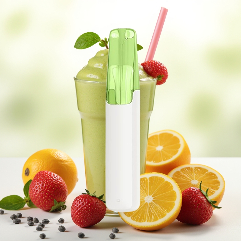 Snowplus Dash 4000 Puffs Keramisk Atomizer Matcha Smoothie