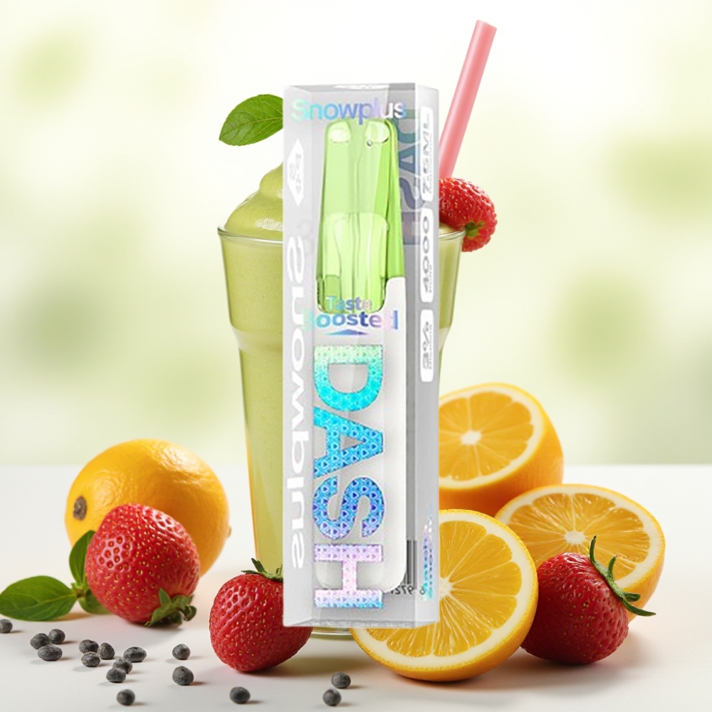 Snowplus Dash 4000 Puffs Keramisk Atomizer Matcha Smoothie