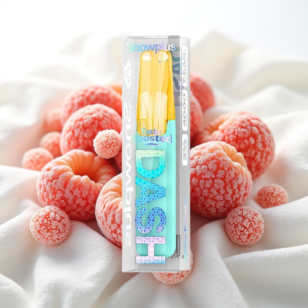 Snowplus Dash 4000 Puffs Keramisk Hvit Frost