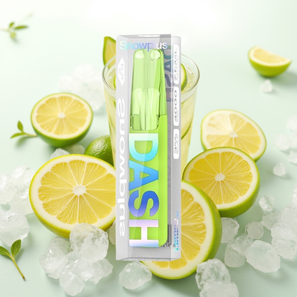 Snowplus Dash 4000 Puffs Sitron Lime Is 530 mAh