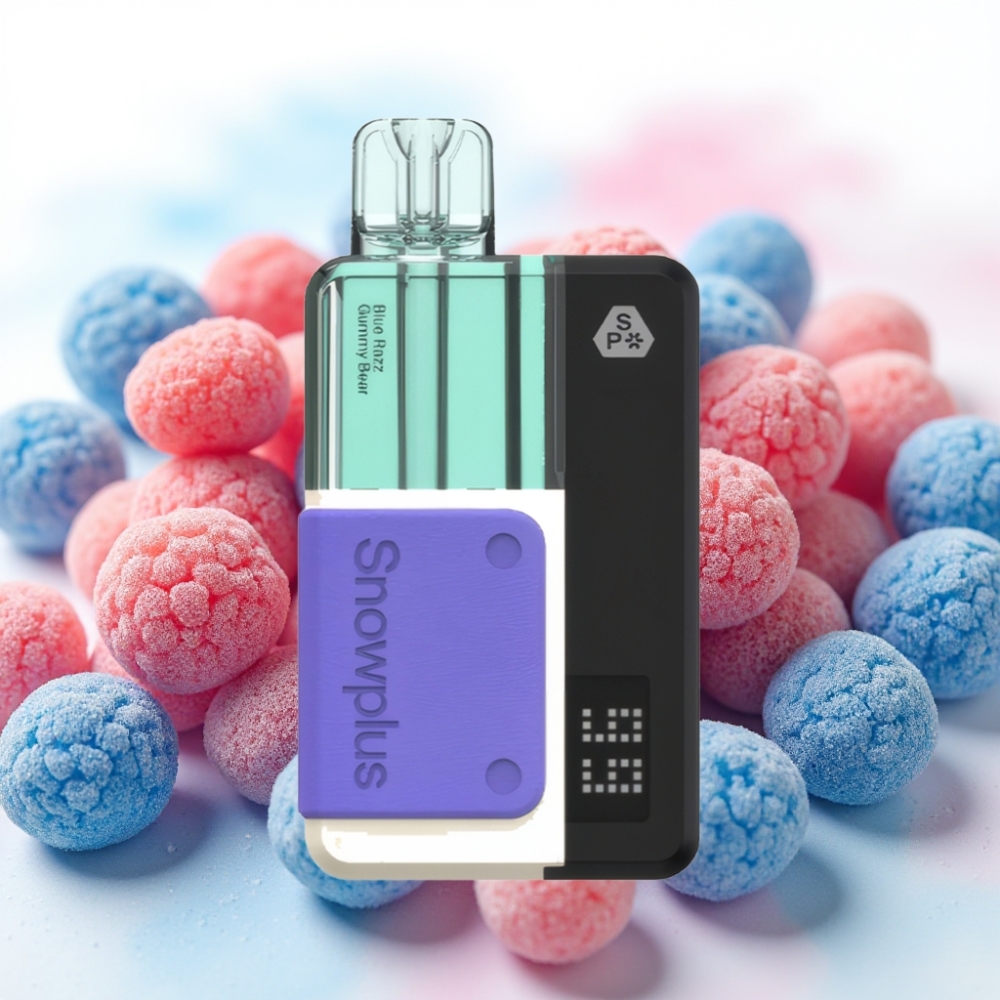 Snowplus Swift 15000 Puffs 65g Blå Razz Gummy Bjørn