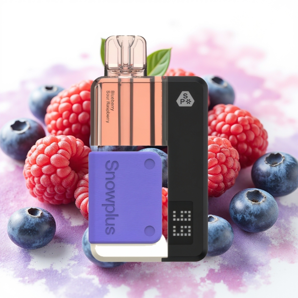 Snowplus Swift Pod Kit 15000 Puffs Blåbær Sur Bringebær 1000 mAh