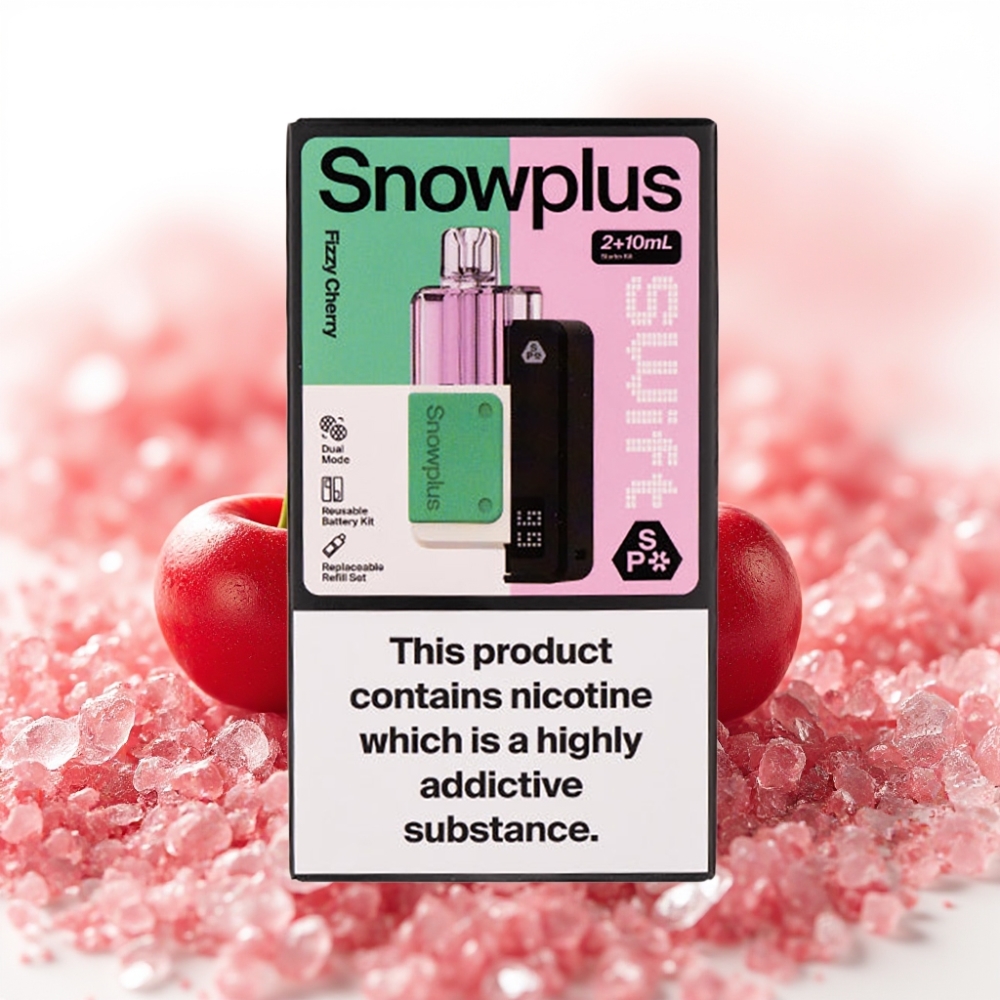 Snowplus Swift 5000 Puffs 1000mAh Sprudlende Kirsebær