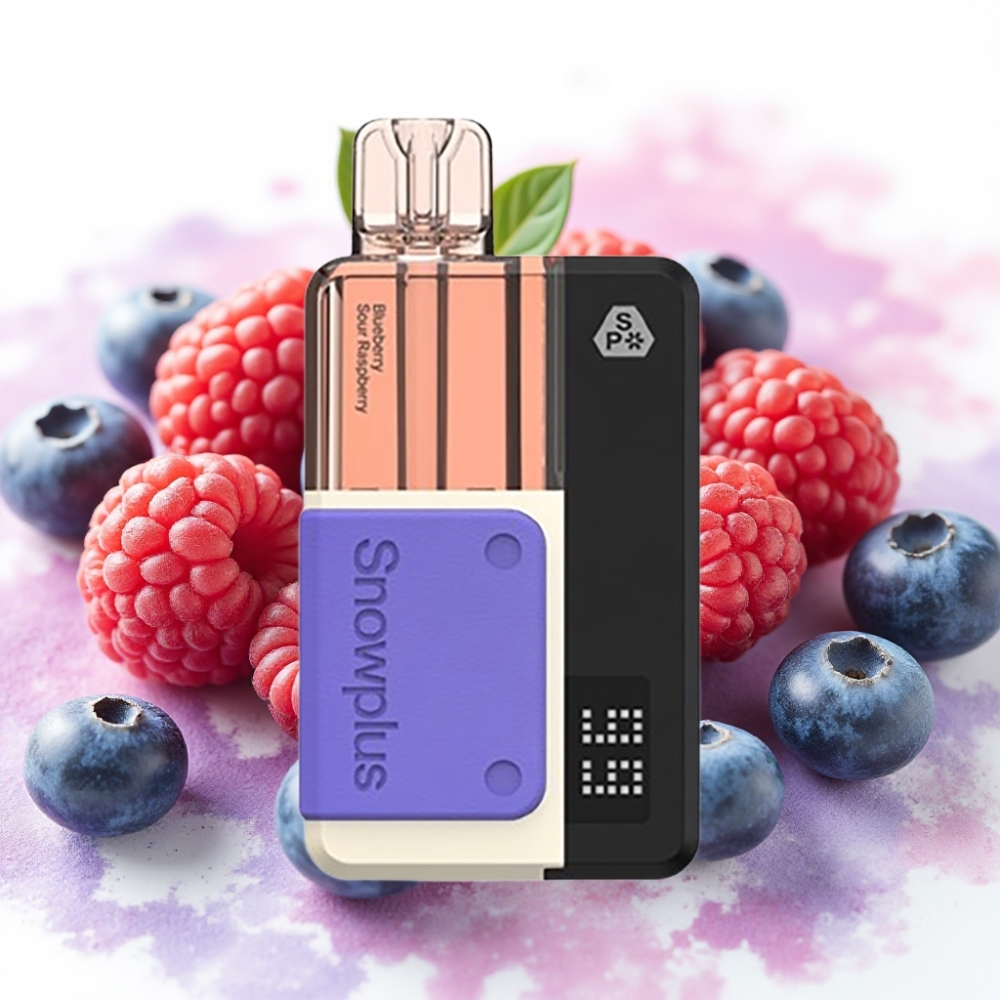 Snowplus Swift 5000 Puffs Dual Mesh Blåbær Sur Bringebær