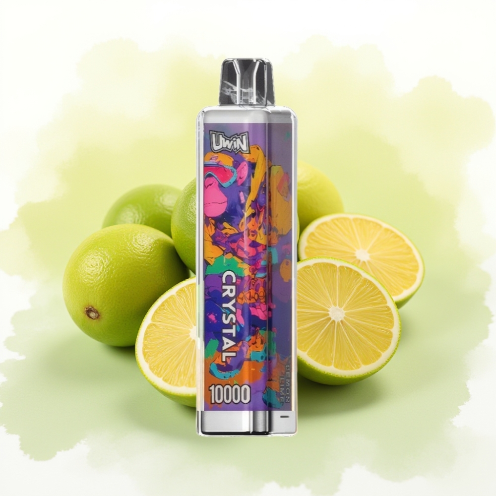 UWIN Crystal 10000 Puffs 18ml Sitron Lime