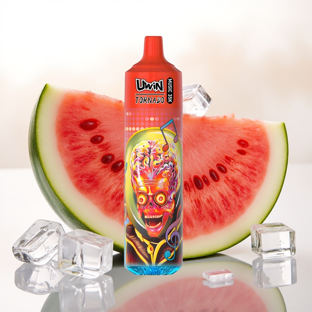 Uwin Tornado 35000 Music 600mAh Vannmelon Is