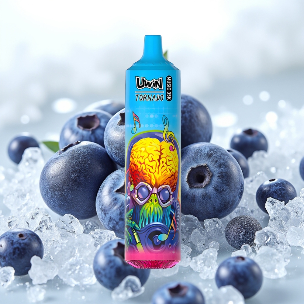 Uwin Tornado 35000 Music Blåbær på Is Type-C