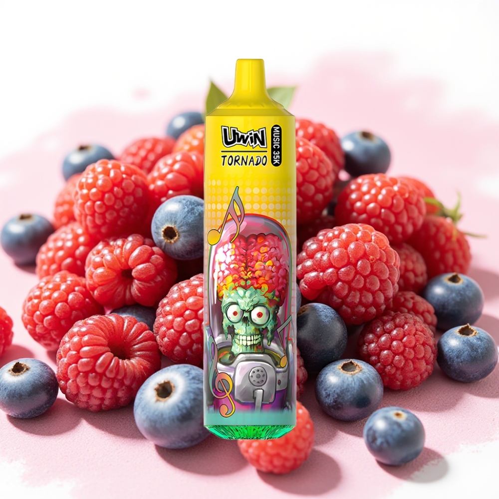 Uwin Tornado 35000 Music Blandede Bær Musikken Engangs Vape
