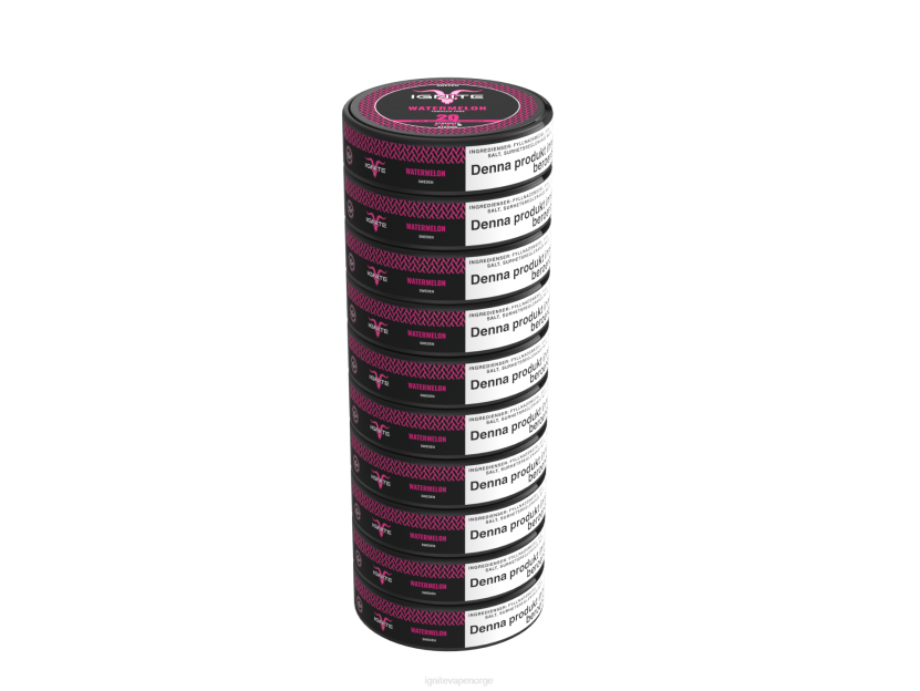 IGNITE nikotinposer 10-pakning dobbelt eple 46F6177 IGNITE vape disposable