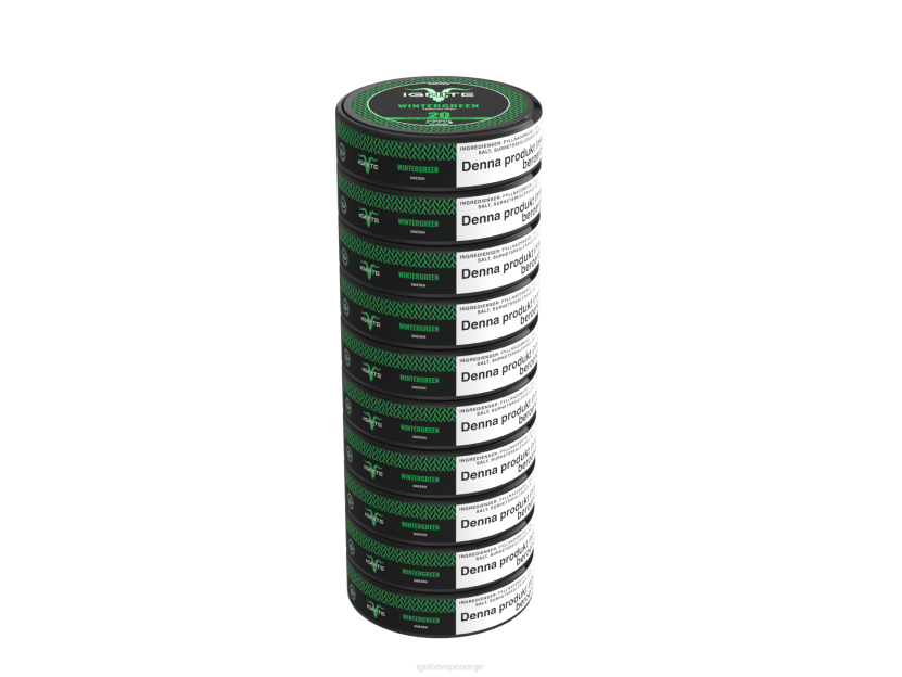 IGNITE nikotinposer 10-pakning dobbelt eple 46F6177 IGNITE vape disposable