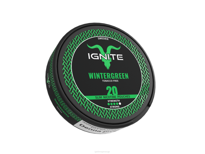 IGNITE nikotinposer vintergrønn 46F6168 IGNITE vape reviews