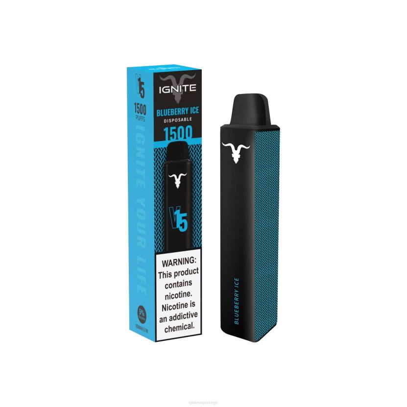 IGNITE V15 vape penn bananis 46F612 IGNITE vape norge