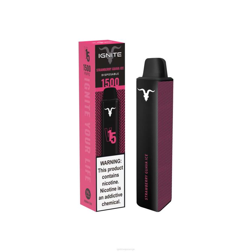 IGNITE V15 vape penn vannmelon is 46F6117 IGNITE vape disposable
