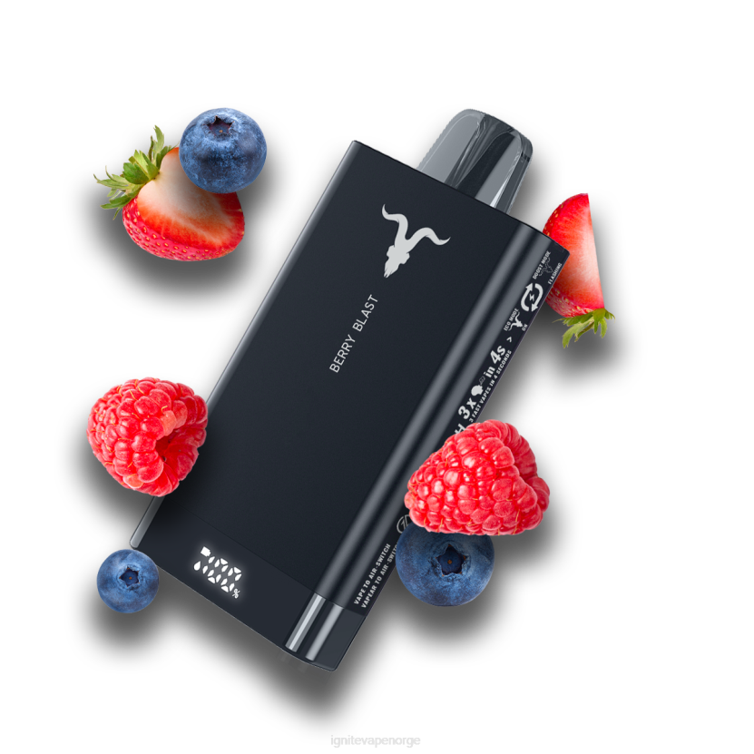 IGNITE V150 vape penn jordbær kiwi 46F677 IGNITE vape disposable