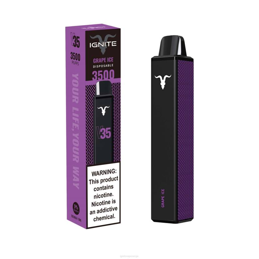 IGNITE V35 vape penn mango fersken 46F6135 IGNITE vape price