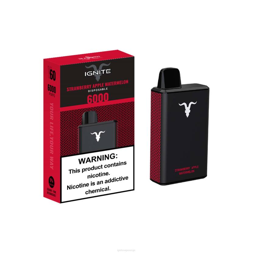 IGNITE V60 vape penn bringebær limonade 46F635 IGNITE vape price