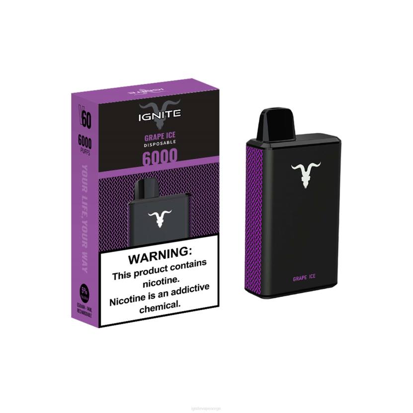 IGNITE V60 vape penn bringebær limonade 46F635 IGNITE vape price