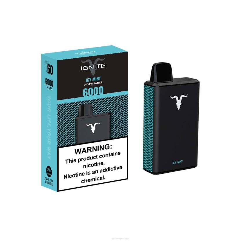 IGNITE V60 vape penn jordbær eple vannmelon 46F636 IGNITE vape shop